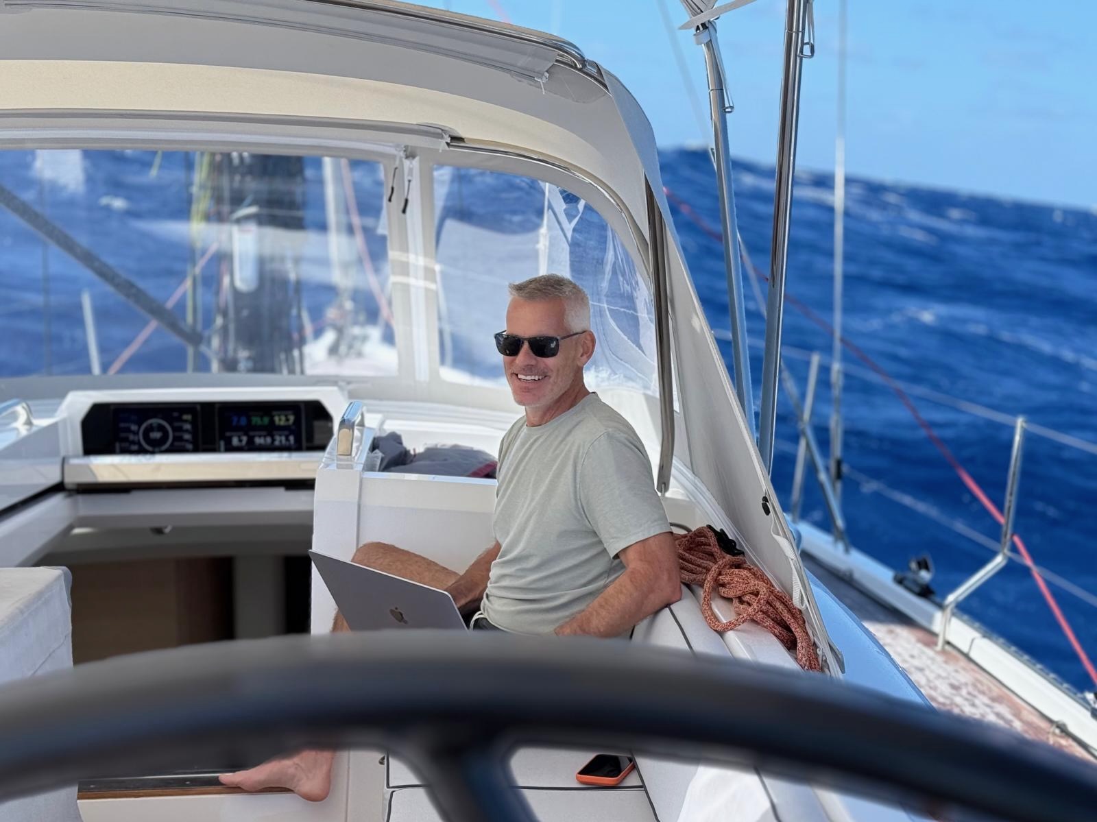 Squalls, Spielberg and Spaceships: Life on the High Seas